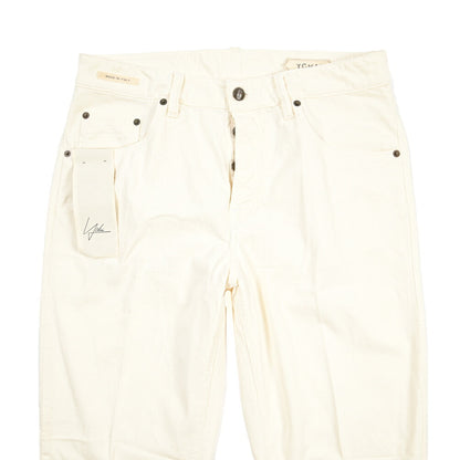 SUMMER SALE｜YCHAI “ROBUSTO” コットン100%デニム 5ポケットカラージーンズ / TAPERED FIT