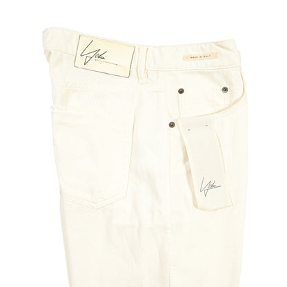 SUMMER SALE｜YCHAI “ROBUSTO” コットン100%デニム 5ポケットカラージーンズ / TAPERED FIT