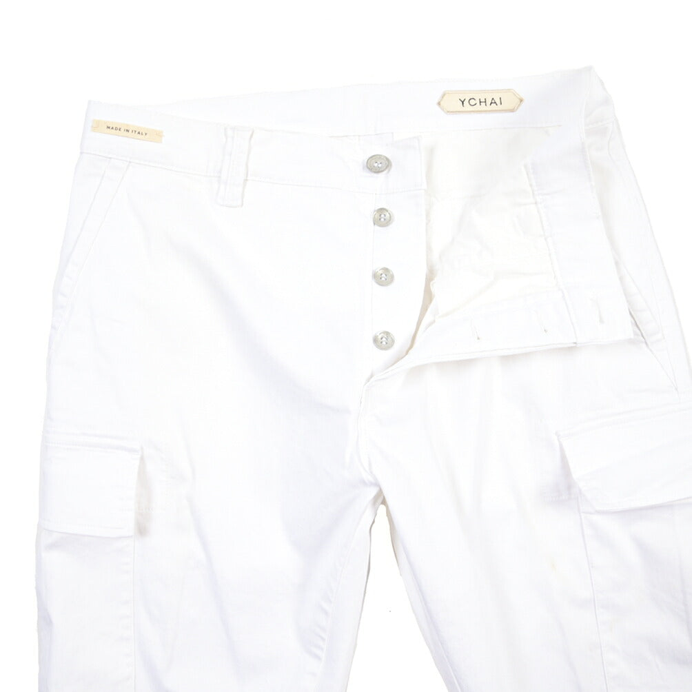 SUMMER SALE｜YCHAI ストレッチコットン カーゴパンツ / TAPERED FIT