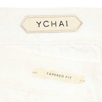 SUMMER SALE｜YCHAI “リネン混コットン ノータックカーゴパンツ / TAPERED FIT