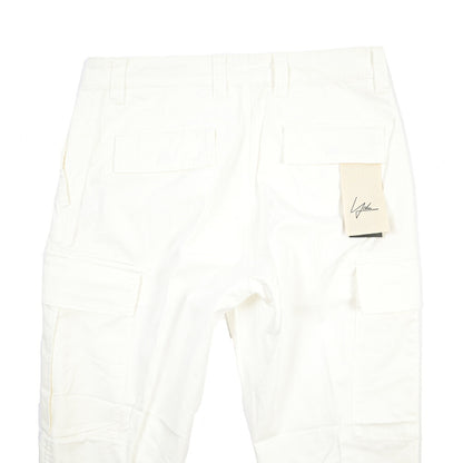 SUMMER SALE｜YCHAI “リネン混コットン ノータックカーゴパンツ / TAPERED FIT