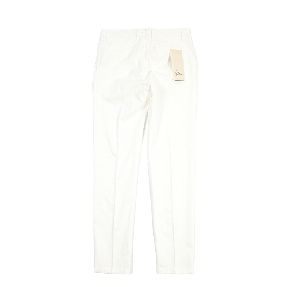 SUMMER SALE｜YCHAI リネン混コットン ノータックパンツ / SKINNY FIT