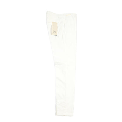 SUMMER SALE｜YCHAI リネン混コットン ノータックパンツ / SKINNY FIT