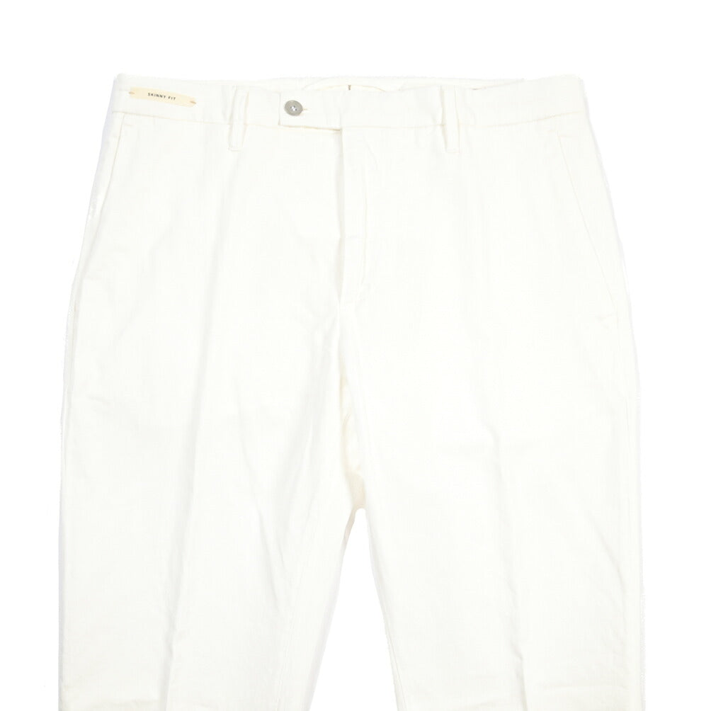 SUMMER SALE｜YCHAI リネン混コットン ノータックパンツ / SKINNY FIT