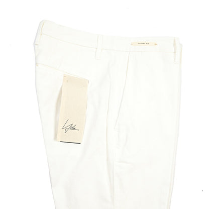 SUMMER SALE｜YCHAI リネン混コットン ノータックパンツ / SKINNY FIT