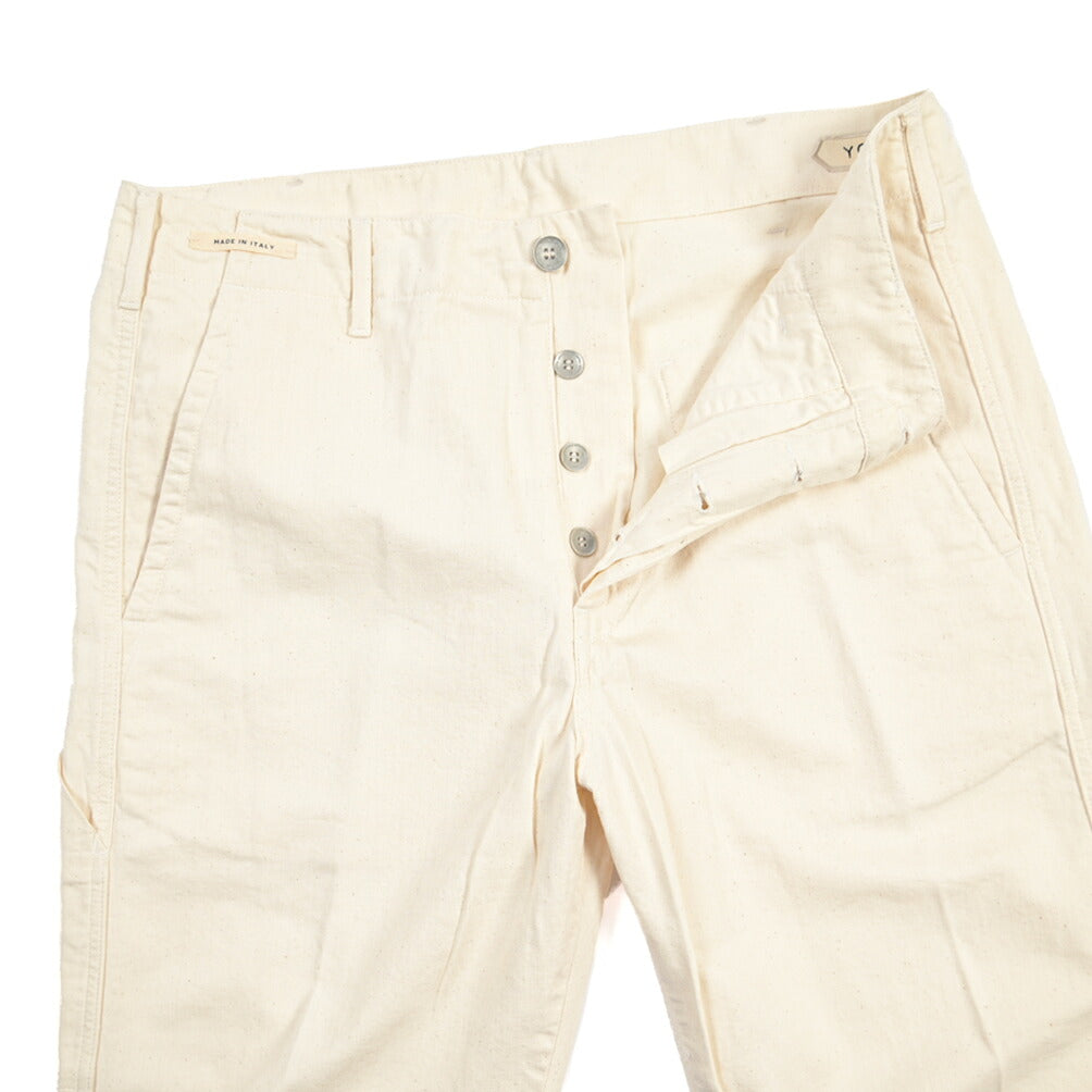 SUMMER SALE｜YCHAI “ROBUSTO” コットン100% ペインターパンツ / TAPERED FIT