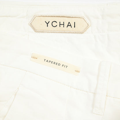 SUMMER SALE｜YCHAI “ROBUSTO” リネン混コットン ツータックパンツ / TAPERED FIT
