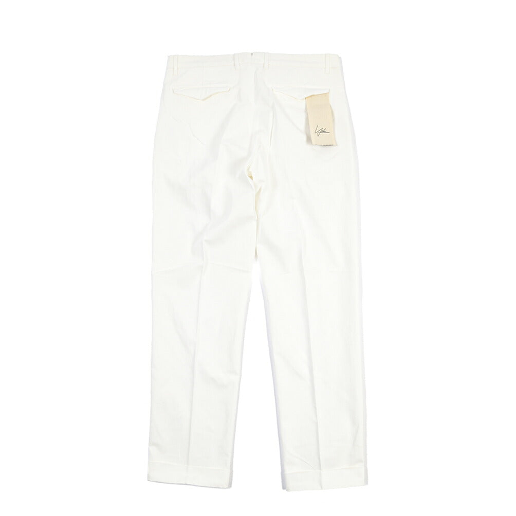 SUMMER SALE｜YCHAI “ROBUSTO” リネン混コットン ツータックパンツ / TAPERED FIT
