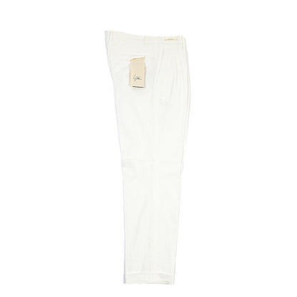 SUMMER SALE｜YCHAI “ROBUSTO” リネン混コットン ツータックパンツ / TAPERED FIT