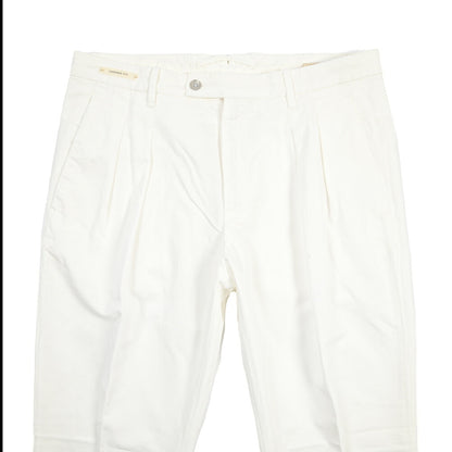SUMMER SALE｜YCHAI “ROBUSTO” リネン混コットン ツータックパンツ / TAPERED FIT