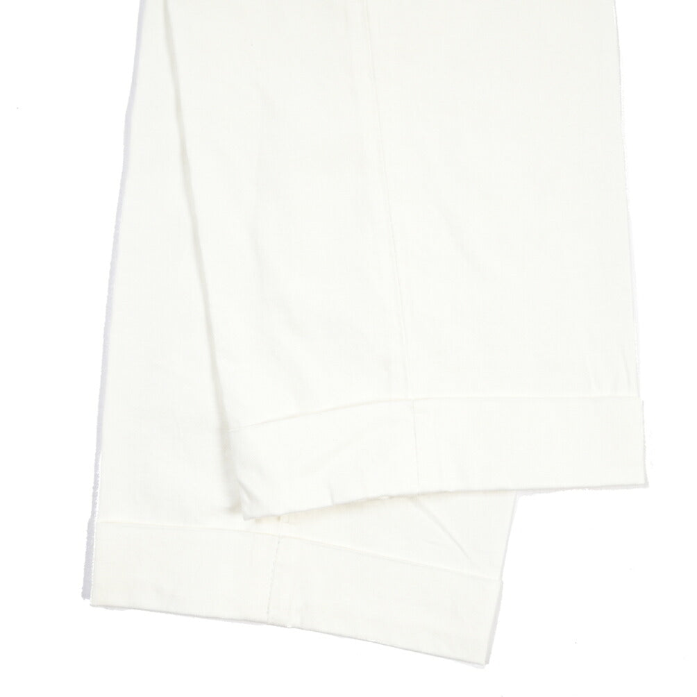 SUMMER SALE｜YCHAI “ROBUSTO” リネン混コットン ツータックパンツ / TAPERED FIT
