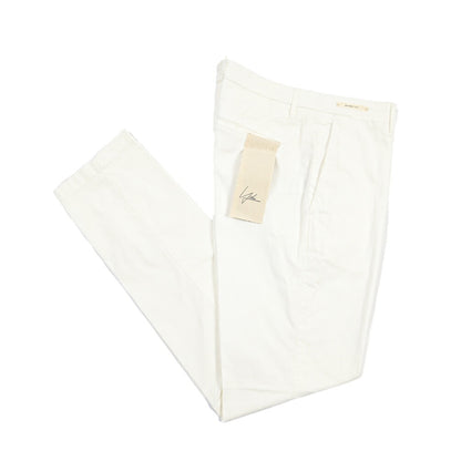 SUMMER SALE｜YCHAI “PANATELA” ストレッチコットン ノータックチノパンツ / SKINNY FIT
