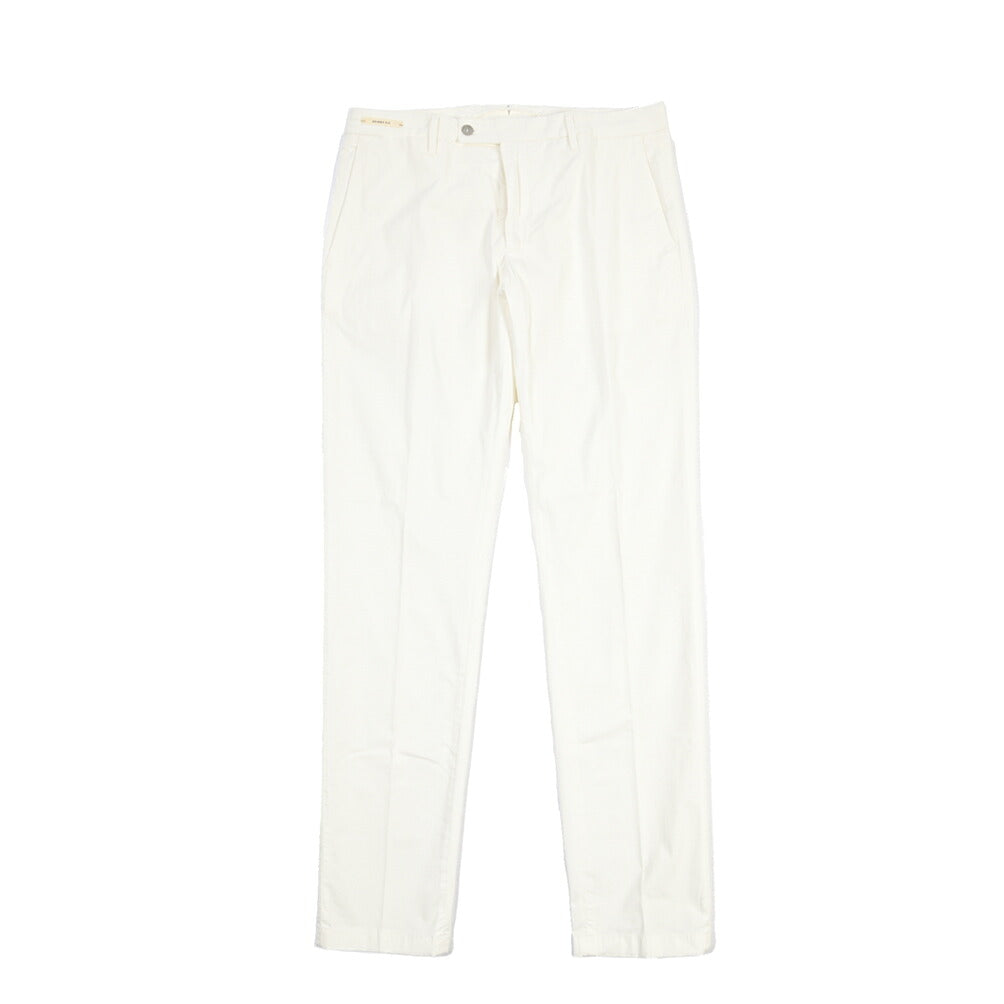 SUMMER SALE｜YCHAI “PANATELA” ストレッチコットン ノータックチノパンツ / SKINNY FIT
