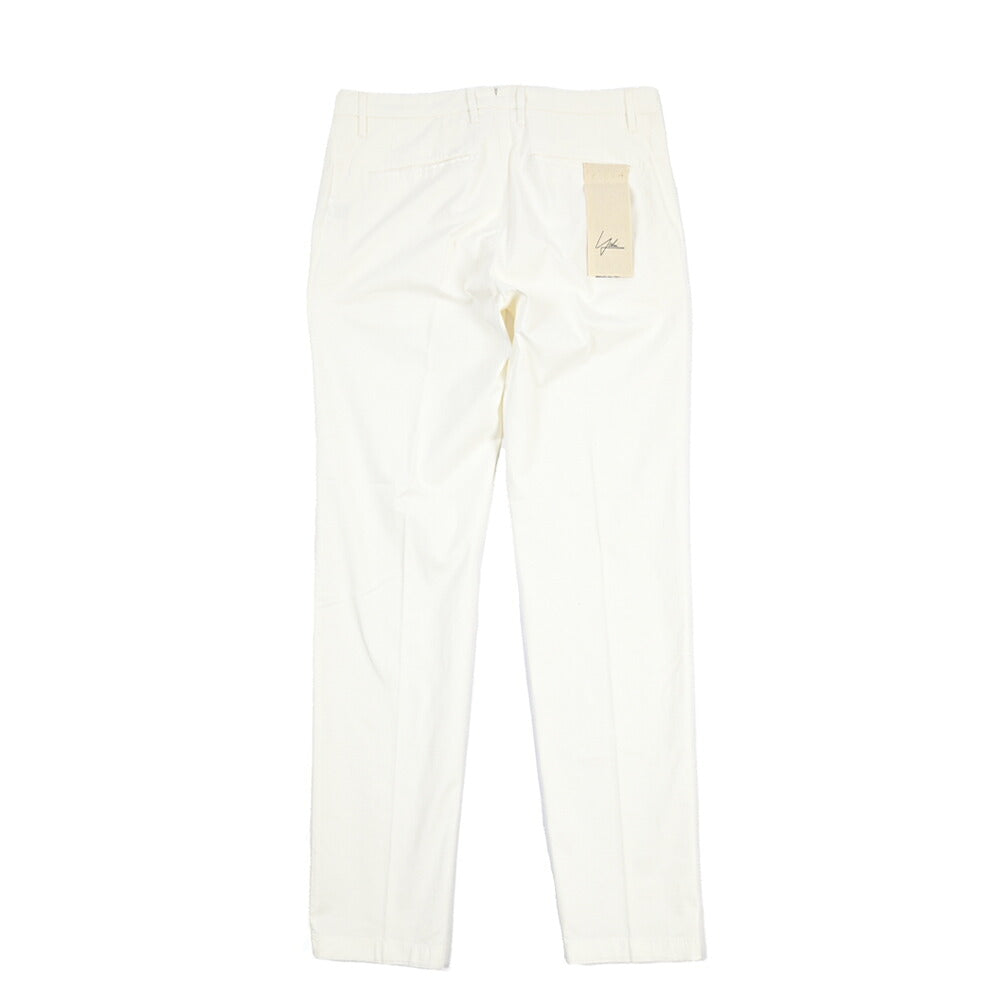 SUMMER SALE｜YCHAI “PANATELA” ストレッチコットン ノータックチノパンツ / SKINNY FIT