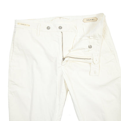 SUMMER SALE｜YCHAI “PANATELA” ストレッチコットン ノータックチノパンツ / SKINNY FIT