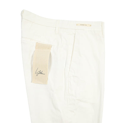 SUMMER SALE｜YCHAI “PANATELA” ストレッチコットン ノータックチノパンツ / SKINNY FIT