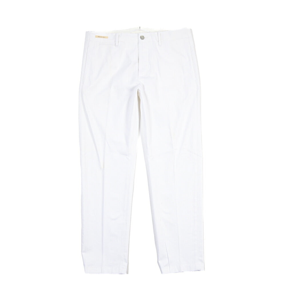 SUMMER SALE｜YCHAI “ROBUSTO” ストレッチコットン ノータックチノパンツ / SKINNY FIT
