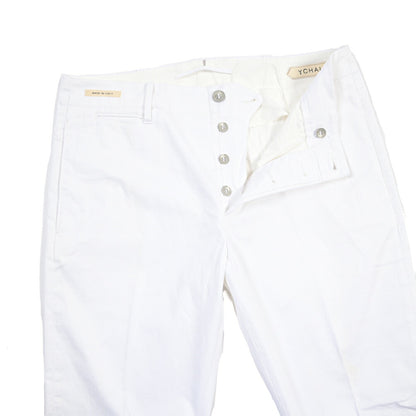 SUMMER SALE｜YCHAI “ROBUSTO” ストレッチコットン ノータックチノパンツ / SKINNY FIT