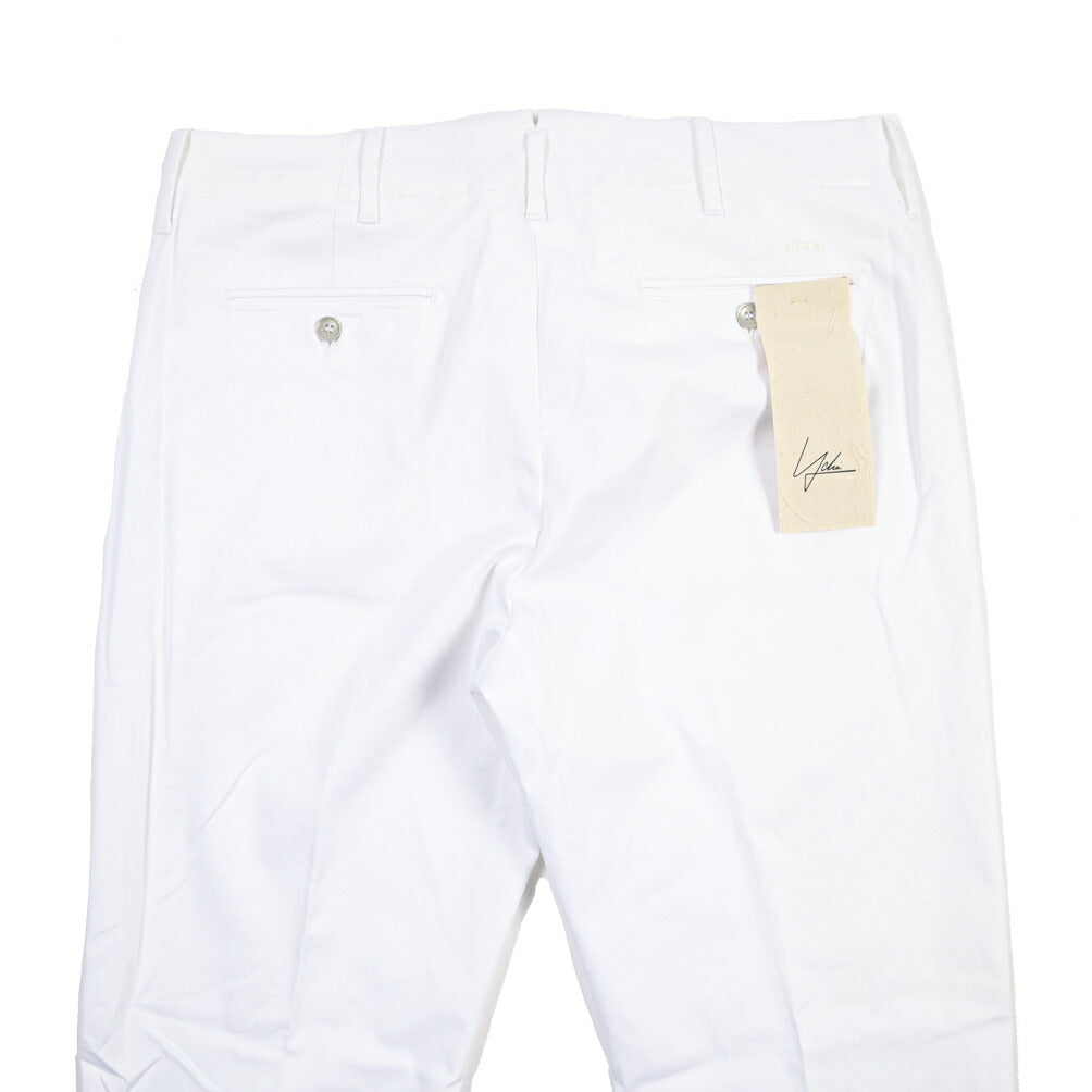 SUMMER SALE｜YCHAI “ROBUSTO” ストレッチコットン ノータックチノパンツ / SKINNY FIT