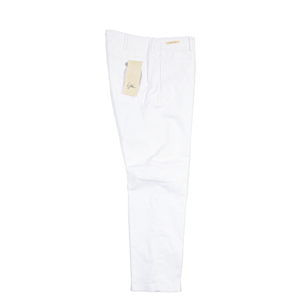 SUMMER SALE｜YCHAI “ROBUSTO” ストレッチコットン ノータックチノパンツ / SKINNY FIT