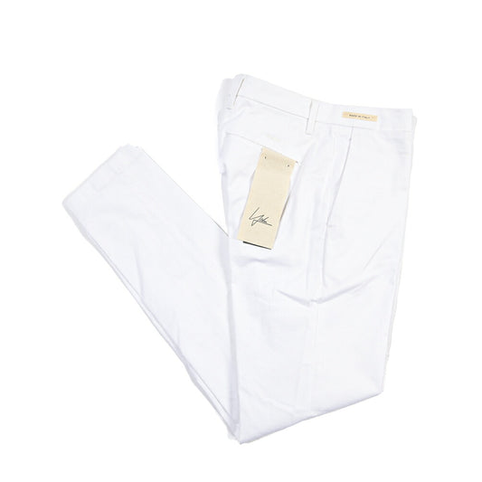 SUMMER SALE｜YCHAI “PANATELA” ストレッチコットン ノータックパンツ / SKINNY FIT
