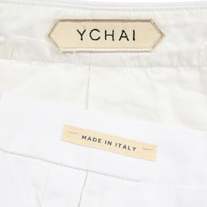 SUMMER SALE｜YCHAI “PANATELA” ストレッチコットン ノータックパンツ / SKINNY FIT