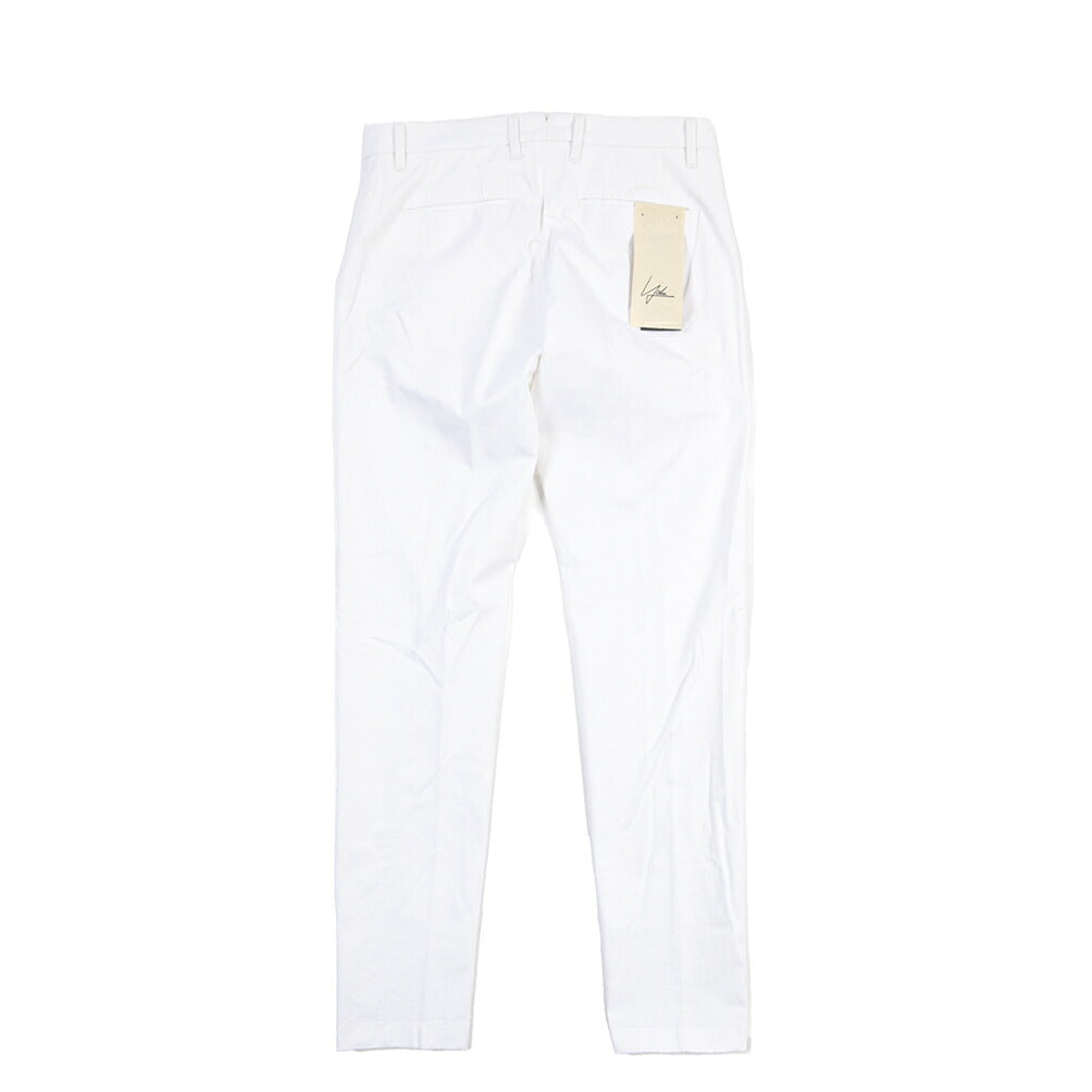 SUMMER SALE｜YCHAI “PANATELA” ストレッチコットン ノータックパンツ / SKINNY FIT