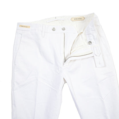 SUMMER SALE｜YCHAI “PANATELA” ストレッチコットン ノータックパンツ / SKINNY FIT