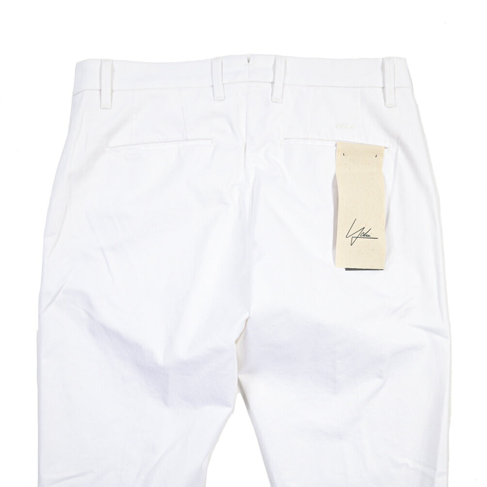 SUMMER SALE｜YCHAI “PANATELA” ストレッチコットン ノータックパンツ / SKINNY FIT