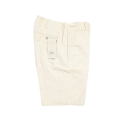 SUMMER SALE｜YCHAI コットン100% ノータックショーツ / TAPERED FIT