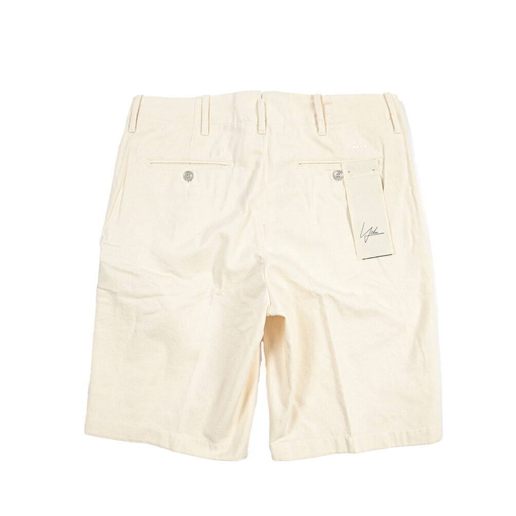 SUMMER SALE｜YCHAI コットン100% ノータックショーツ / TAPERED FIT