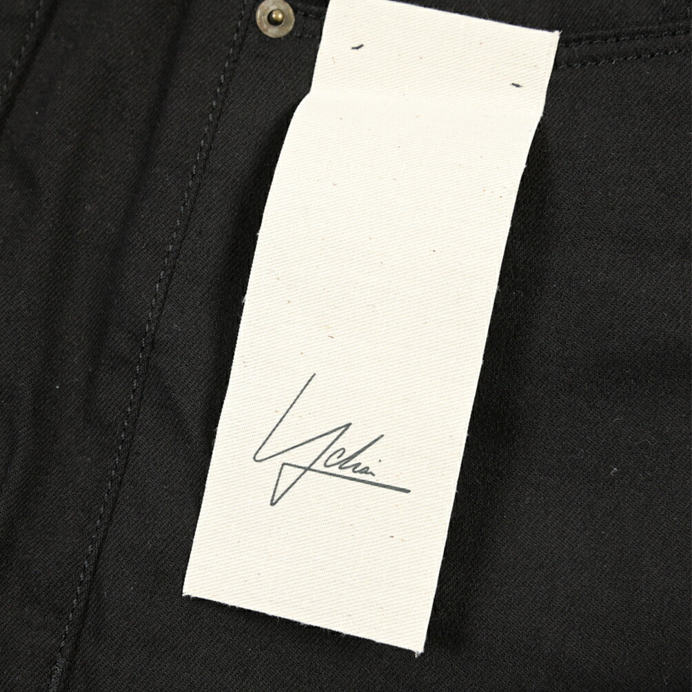 SUMMER SALE｜YCHAI ストレッチデニム ノータックショーツ / TAPERED FIT