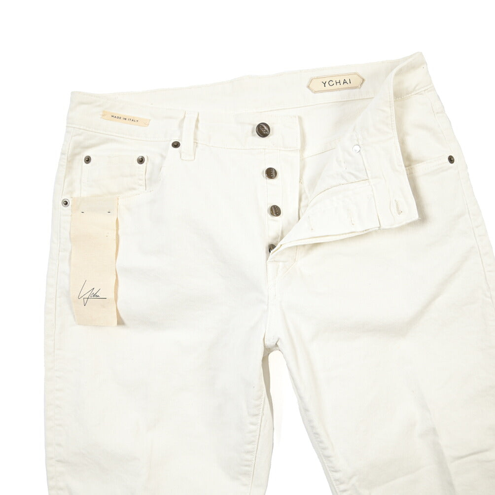 SUMMER SALE｜YCHAI “ROBUSTO” ストレッチデニム 5ポケットテーパードジーンズ / TAPERED FIT