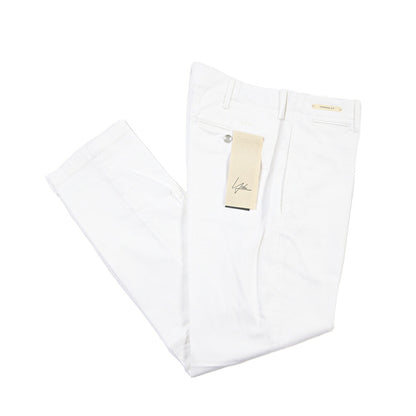 SUMMER SALE｜YCHAI “ROBUSTO” ストレッチコットン ノータックチノパンツ / SKINNY FIT