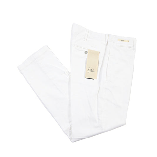 SUMMER SALE｜YCHAI “ROBUSTO” ストレッチコットン ノータックチノパンツ / SKINNY FIT
