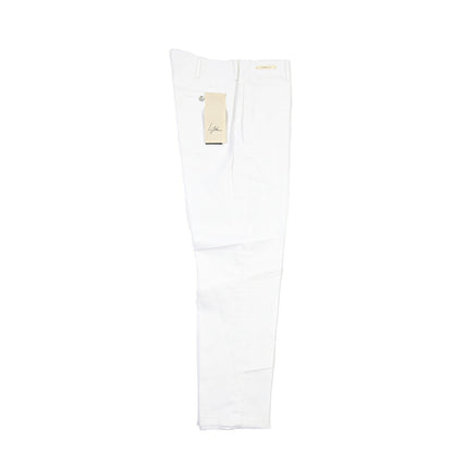 SUMMER SALE｜YCHAI “ROBUSTO” ストレッチコットン ノータックチノパンツ / SKINNY FIT
