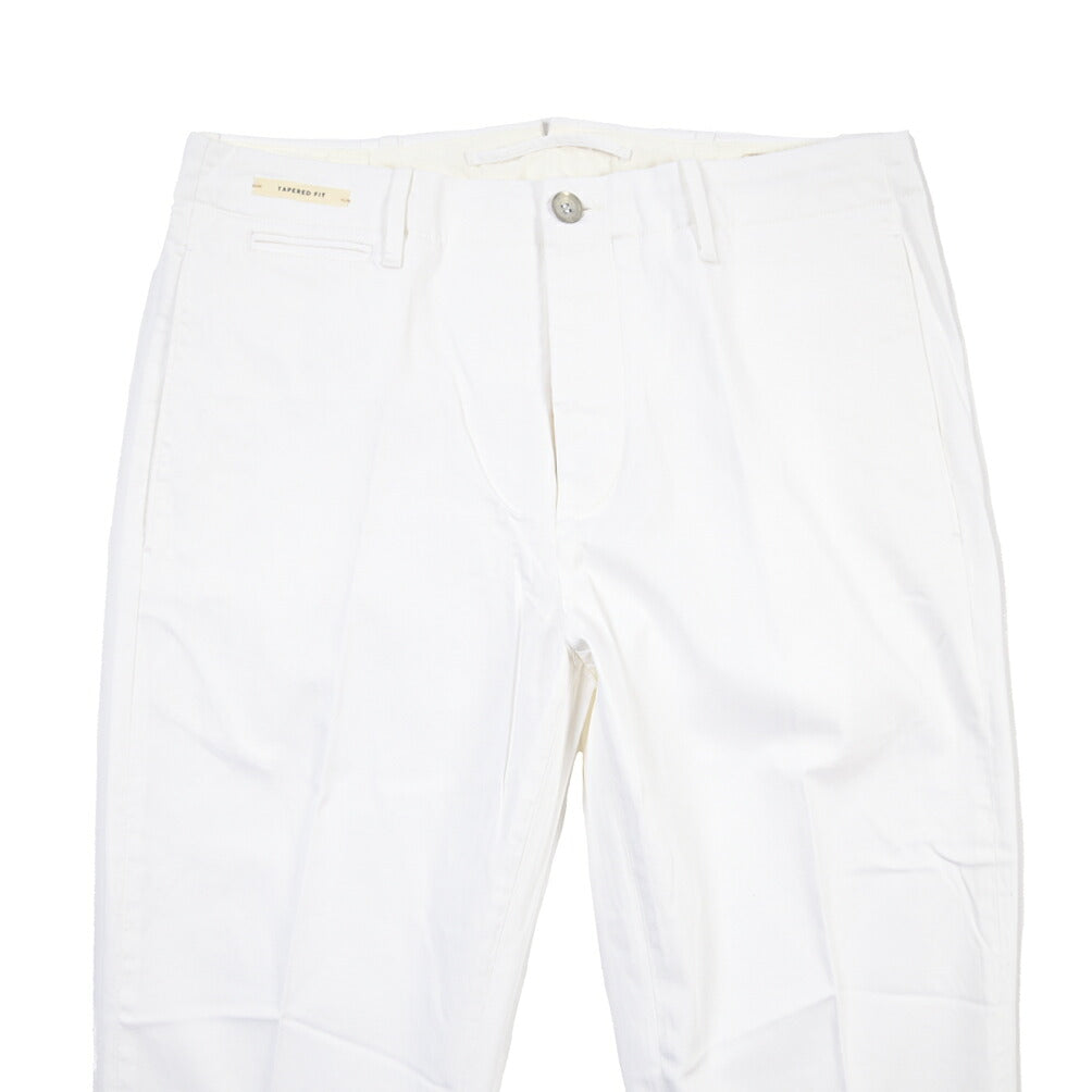 SUMMER SALE｜YCHAI “ROBUSTO” ストレッチコットン ノータックチノパンツ / SKINNY FIT