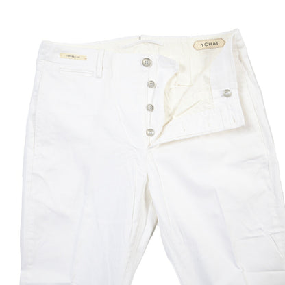 SUMMER SALE｜YCHAI “ROBUSTO” ストレッチコットン ノータックチノパンツ / SKINNY FIT