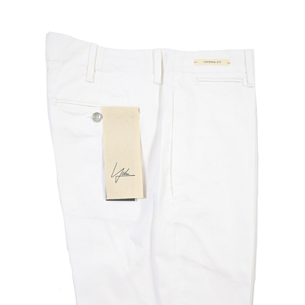 SUMMER SALE｜YCHAI “ROBUSTO” ストレッチコットン ノータックチノパンツ / SKINNY FIT
