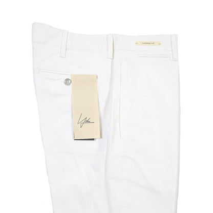 SUMMER SALE｜YCHAI “ROBUSTO” ストレッチコットン ノータックチノパンツ / SKINNY FIT