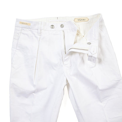 SUMMER SALE｜YCHAI “PANATELA” ストレッチコットン ワンタックパンツ / SKINNY FIT
