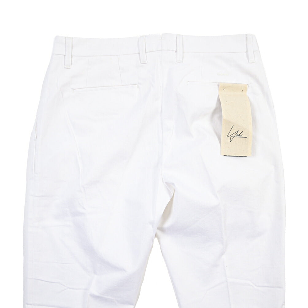SUMMER SALE｜YCHAI “PANATELA” ストレッチコットン ワンタックパンツ / SKINNY FIT