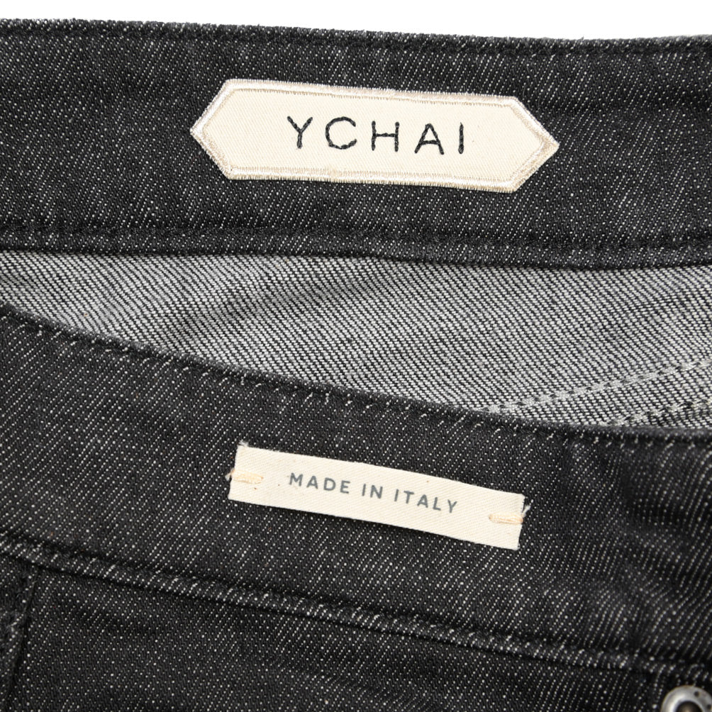 YCHAI “ROBUSTO” ストレッチデニム 5ポケットジーンズ / TAPERED FIT
