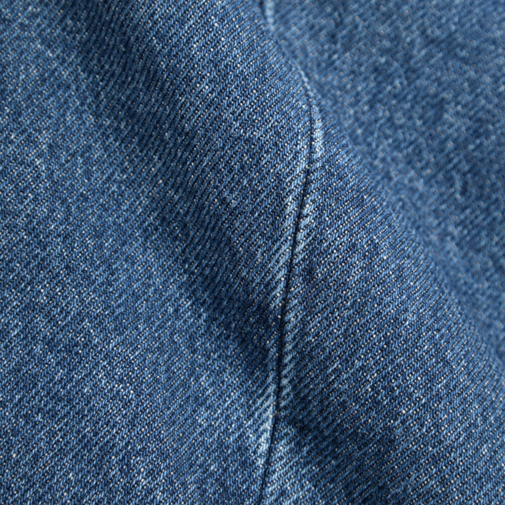 YCHAI “ROBUSTO” コットン100%デニム 5ポケットジーンズ / TAPERED FIT