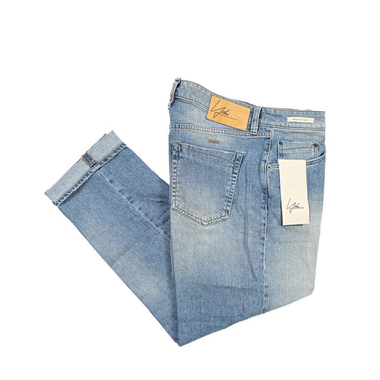 YCHAI “ROBUSTO” ストレッチデニム 5ポケットジーンズ / TAPERED FIT