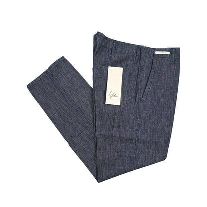 YCHAI “ROBUSTO” コットン100%デニム ペインターパンツ / TAPERED FIT