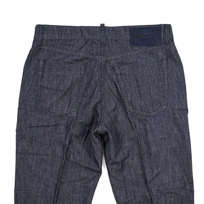 YCHAI “ROBUSTO” コットン100% ノータックデニムスラックス(デニスラ) / TAPERED FIT