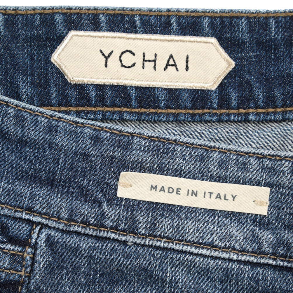 SUMMER SALE｜YCHAI “ROBUSTO” ストレッチデニム 5ポケットテーパードジーンズ / TAPERED FIT