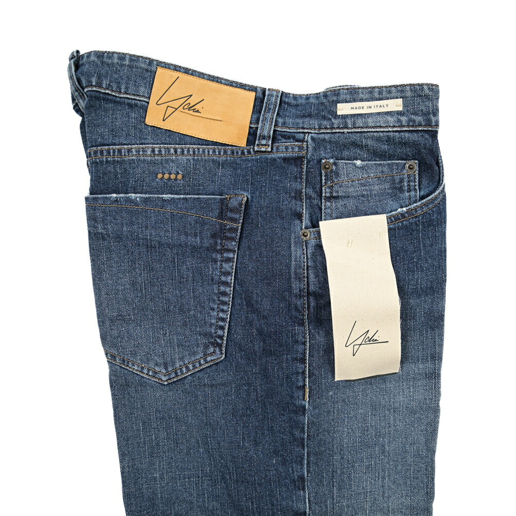 SUMMER SALE｜YCHAI “ROBUSTO” ストレッチデニム 5ポケットテーパードジーンズ / TAPERED FIT