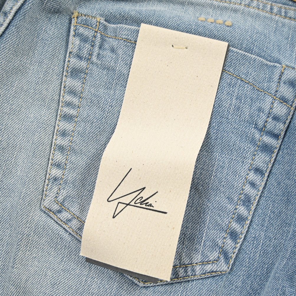 SUMMER SALE｜YCHAI “ROBUSTO” ストレッチデニム 5ポケットテーパードジーンズ / TAPERED FIT